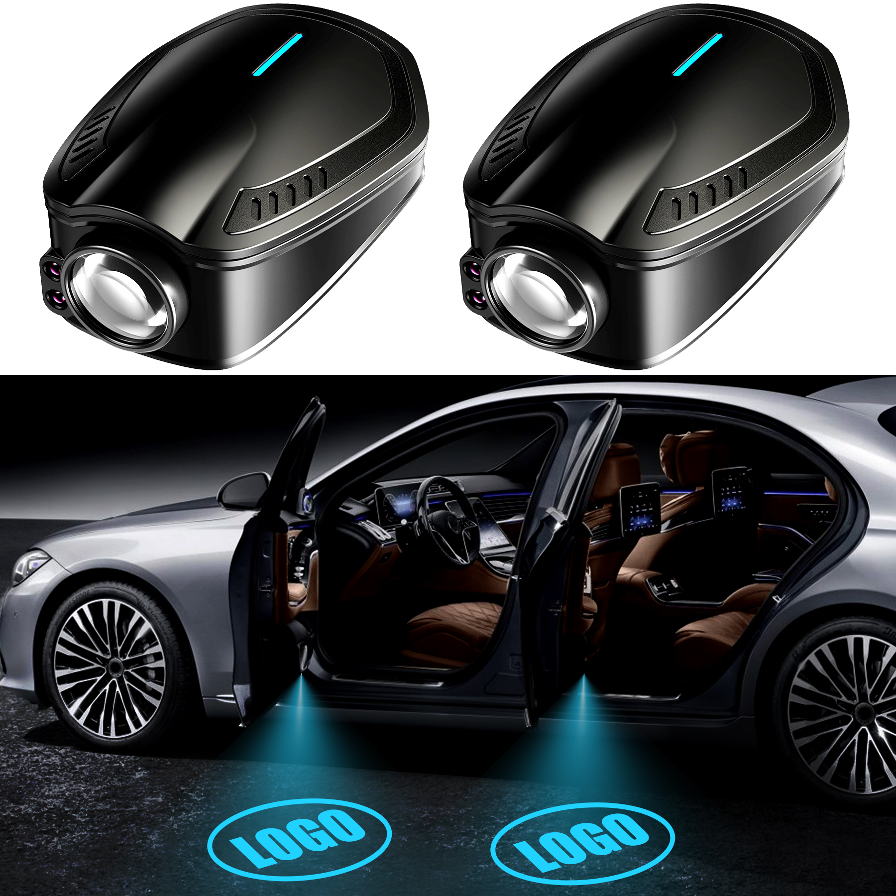 Amazon.com: Car Door Lights,Door Lights Logo Projector